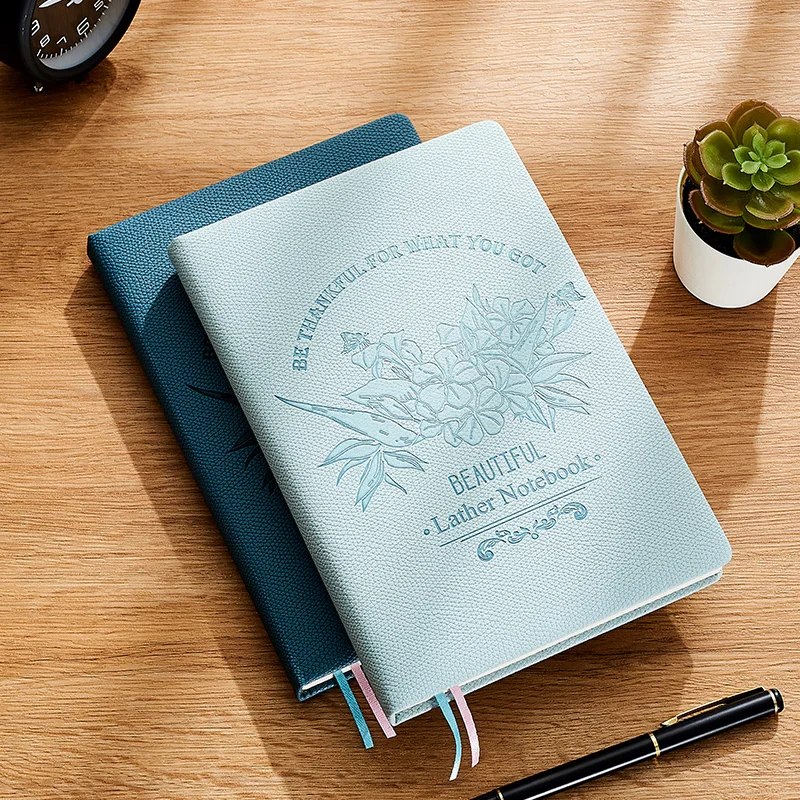 

Simple Notebook Literary And Artistic Exquisite Business Office Work Meeting Record Notepad Super Thick Diary