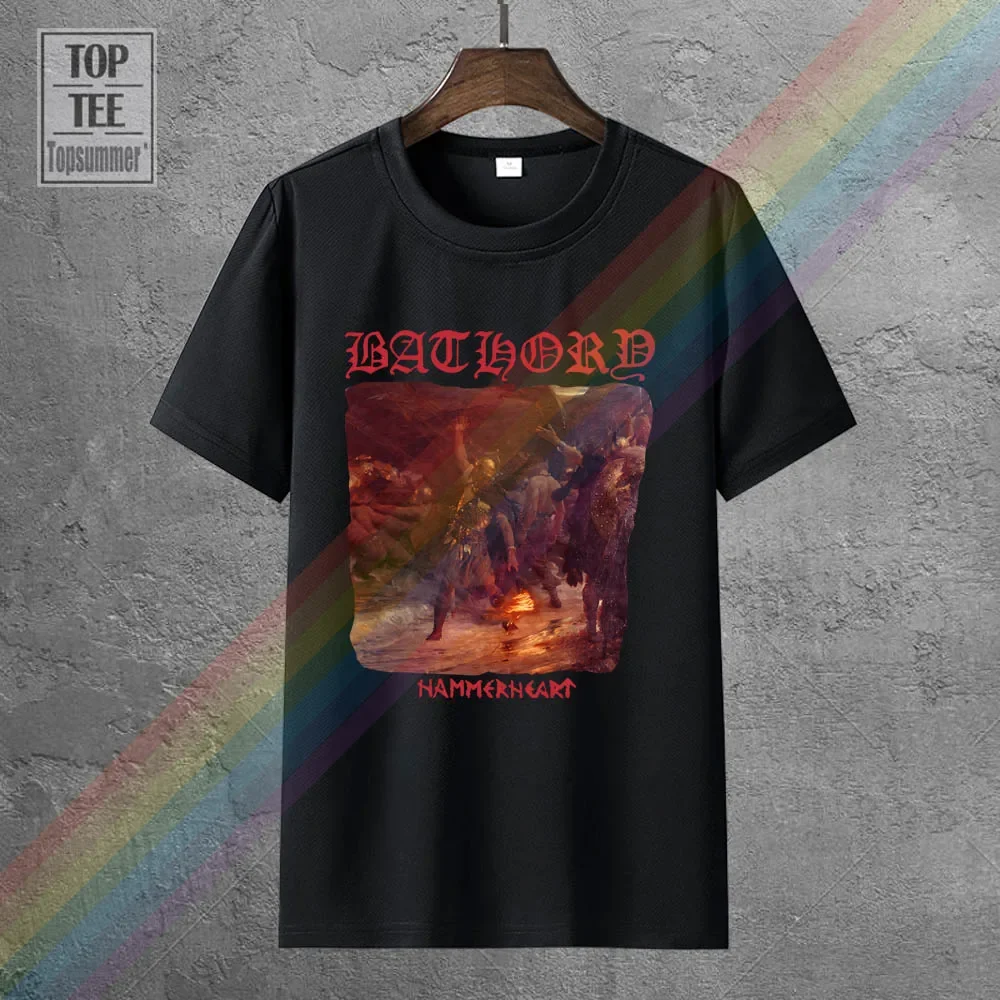 

Футболка с обложкой для альбома Bathory, молотковое сердце 1990
