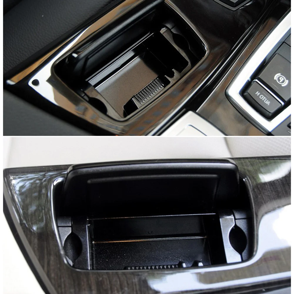 Car Front Center Console Ashtray Cover 51169206347 Replacement for BMW 5 Serie F10 F11 F18 Automotive Interior Accessories