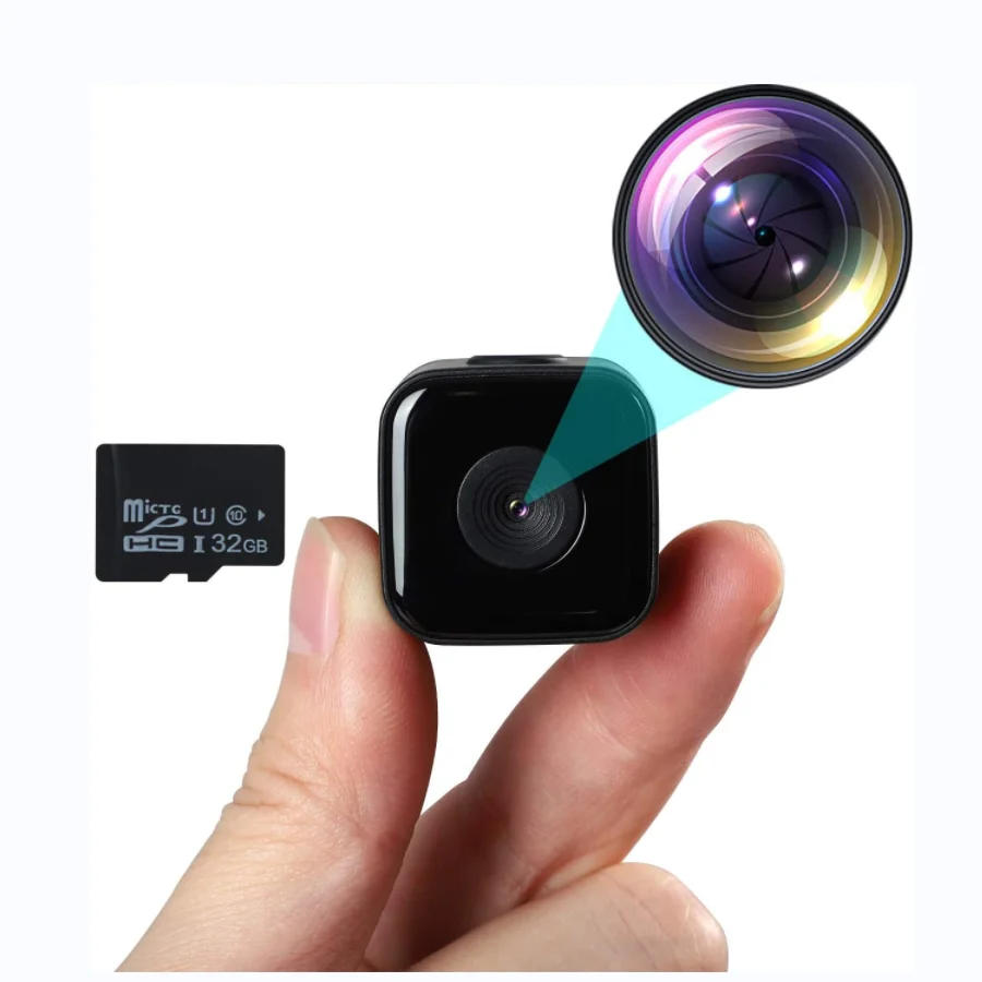 Waterproof Camera 1080P Hd Mini Portable Sports Action Dvd with Advanced Lens, Suitable for Outdoor Underwater Sports