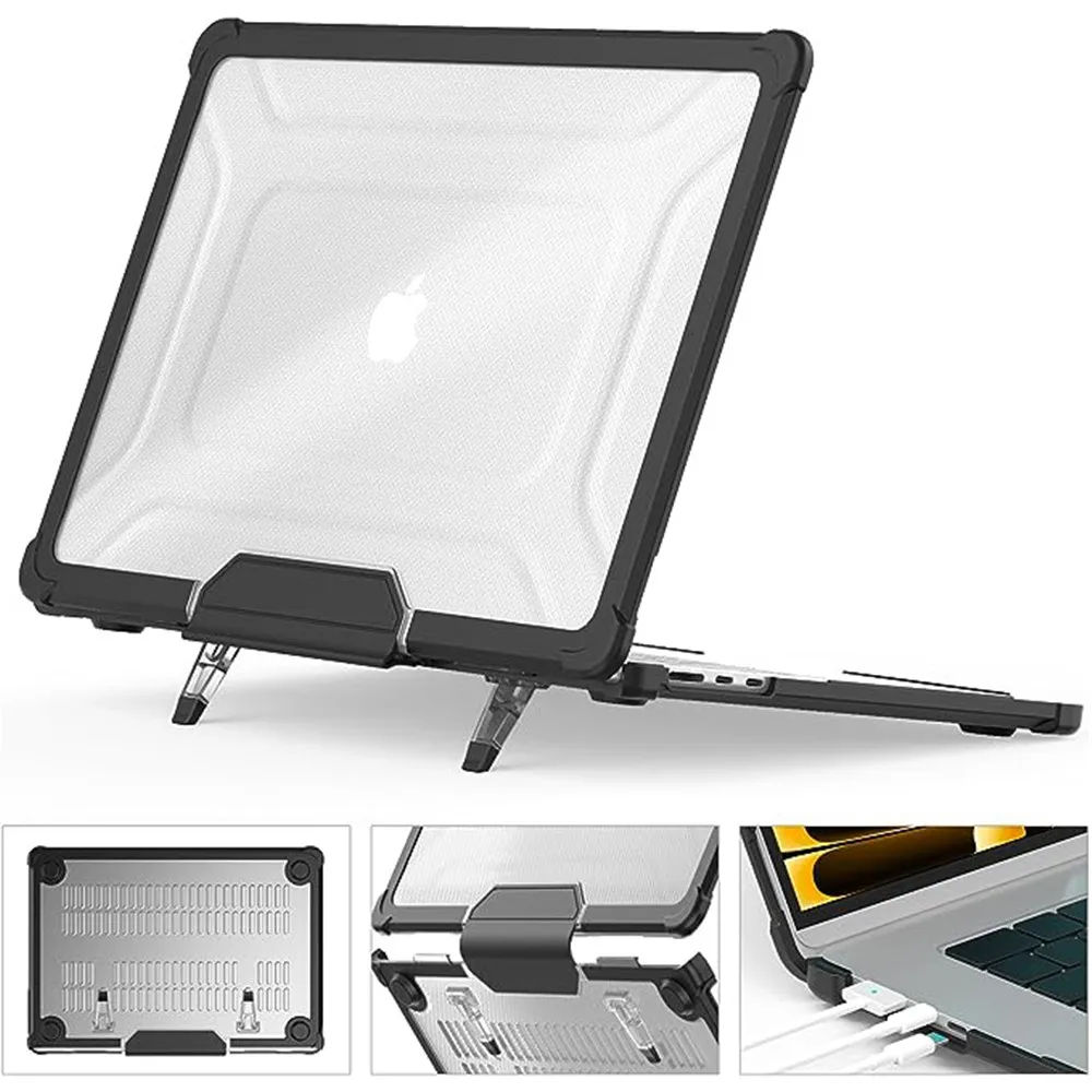 Capa para Laptop Conjunta Corpo Shell Touch Bar Capa Macbook Air 15 Mac Livro 13.6 m2 Chip m1 Pro 16 14 13 Polegada A2338 2023