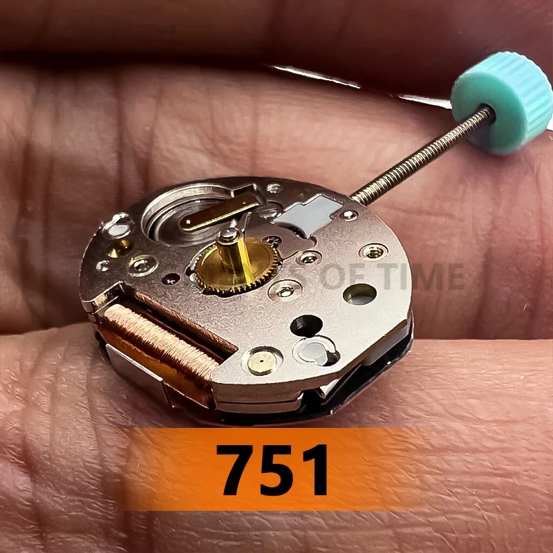 Brand New & Swiss Genuine Ronda 751 Movement Two-Pin Quartz Movement ...