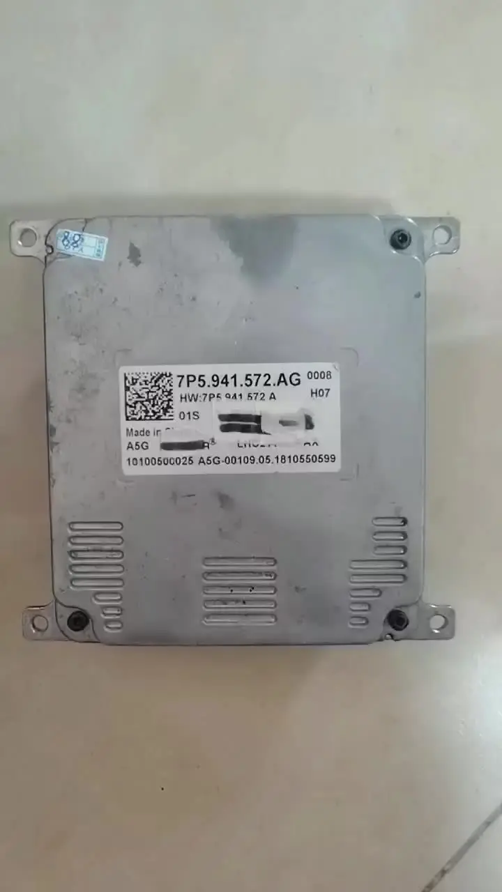 Оригинальный б/у 7P 5941572 Ксеноновый балласт для V W Golf 7 GTI 5G полный светодиодный блок