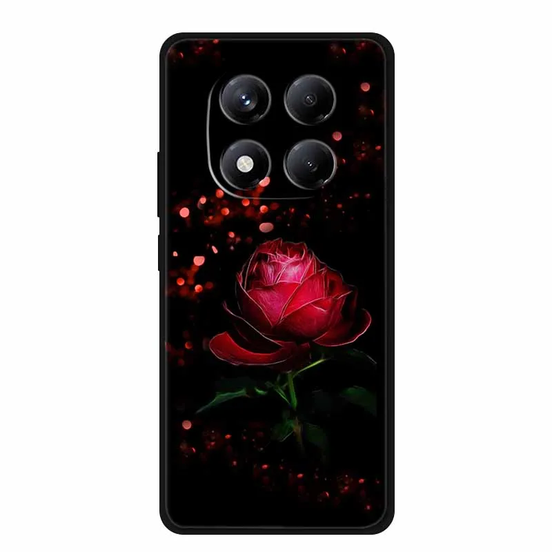 Luxury Soft Silicone Protective Phone Case - Elegant Back Cover with TPU