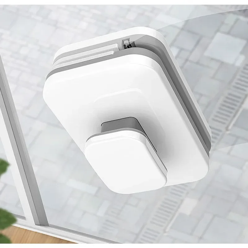 Double Sided Magnetic Window Cleaner - A High-rise Glass Cleaning Tool with A Safety Rope, Suitable for Windows 3-10mm Thick