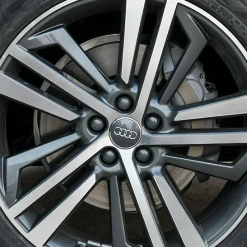 Wheel Hub Caps For Audi 60/61/68/69/77MM Car A4 A6L A7 A8 A3 A5 A6 S3 S4 Q3 Q5 Q5L Q7 RS3 RS4 RS5 RS6 TT Accessories