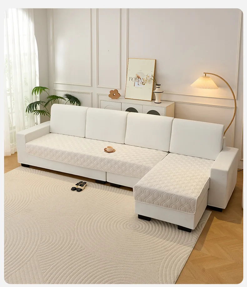Wasserdichter Haustier-Sofabezug Waschbarer Möbelschutz für Hunde Katzen Kinder Universeller Couch-Kissenbezug Wohnzimmer Heimdekoration – Detail 12
