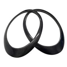 

For 997 GT3 Real Carbon Fiber Headlight Trim Cover Eyebrow Eyelid Frames For-Porsche 911 997.1 Carrera/S Turbo 2005-2011
