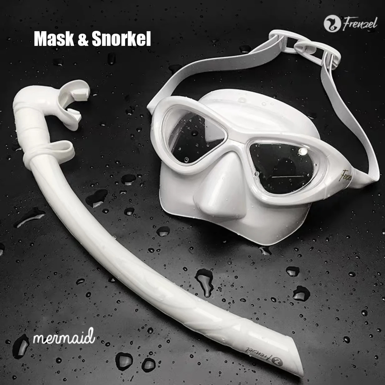 Masquerade Ball Snorkel Dive Mask Low Volume Capacity Anti-fog