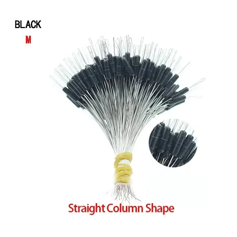 Silicone Space Bean Oval Fishing Float and Line Stopper Combo