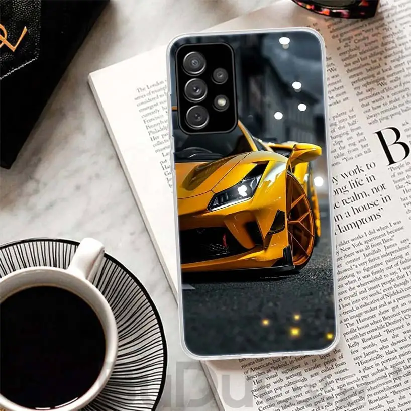 Sleek Sports Car Design Phone Case