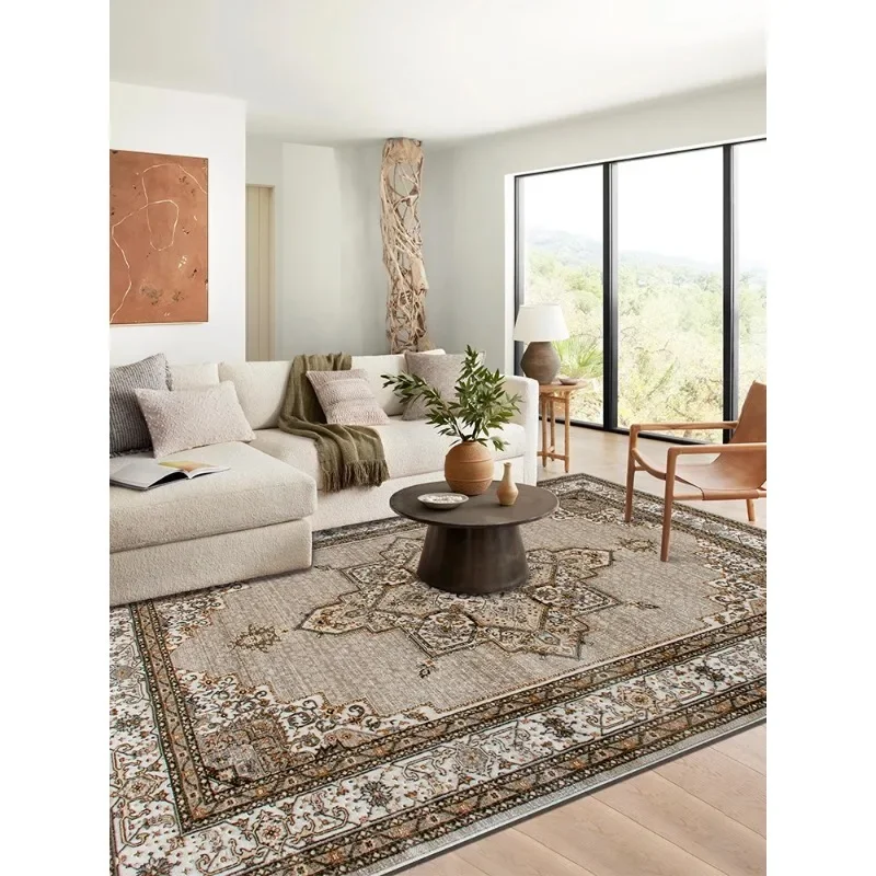 Pratoni Europe Persia Style Carpet Living Room Sofa Bedroom Study Kitchen Entrance Door Mat Non-slip Light Luxury Home Decor Rug