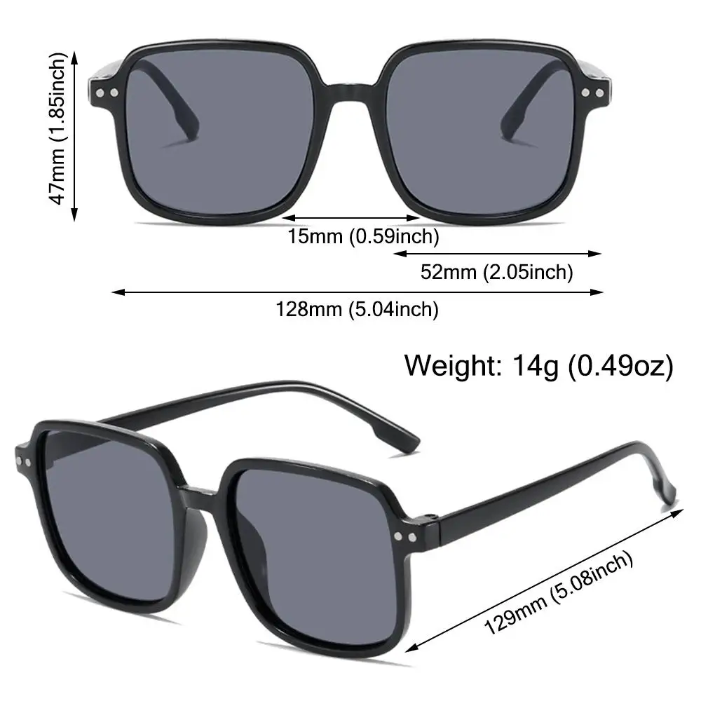 Trendy Fashionable Children's Sunglasses UV Protection Korean Style Baby Shades Square Frame Sun Glasses for Boys and Girls