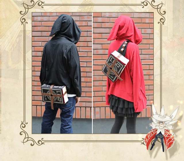 Gothic Magical Spell Book Crossbody Bag 6