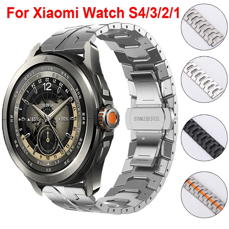 Luxury Stainless Steel Metal Watch Strap - Premium Men's Bracelet Band