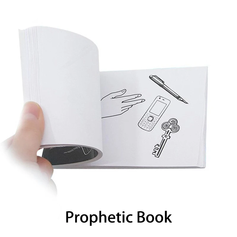 Prediction Book Magic Trick by Louis Liu Magic Props Stage Magic Close Up Accessories Children Toy for Beginners