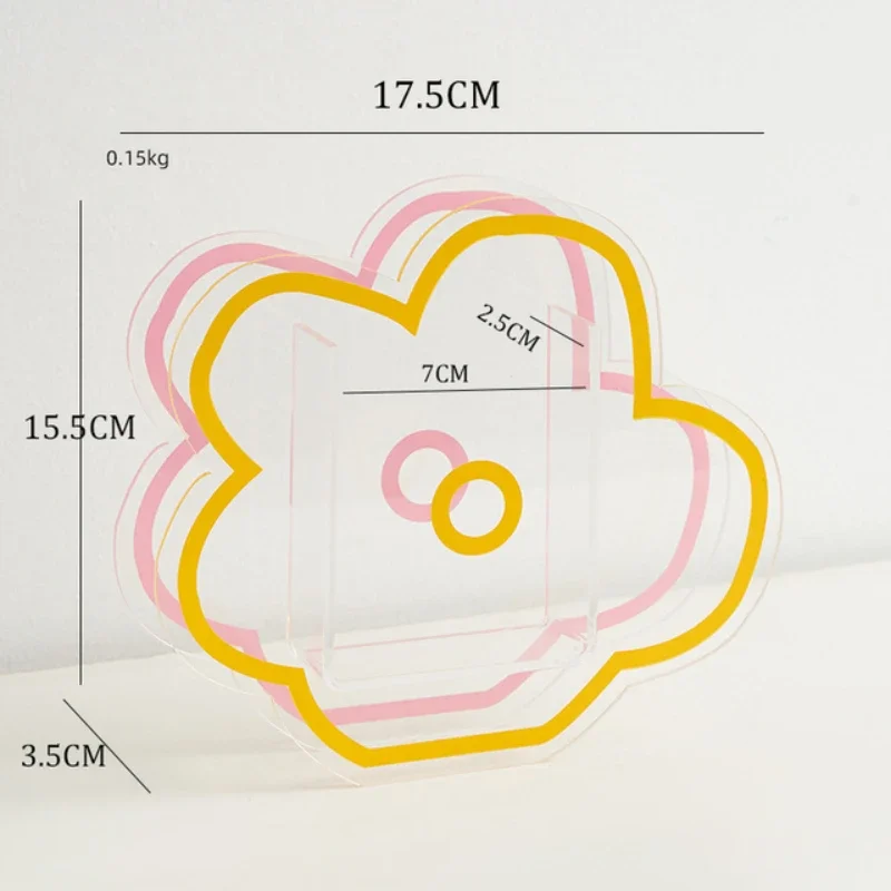 Acrylic Vase Home Decoration Home Decor Room Decoration Plant Hydroponic Container Color Geometric Flower Arrangement Ornaments