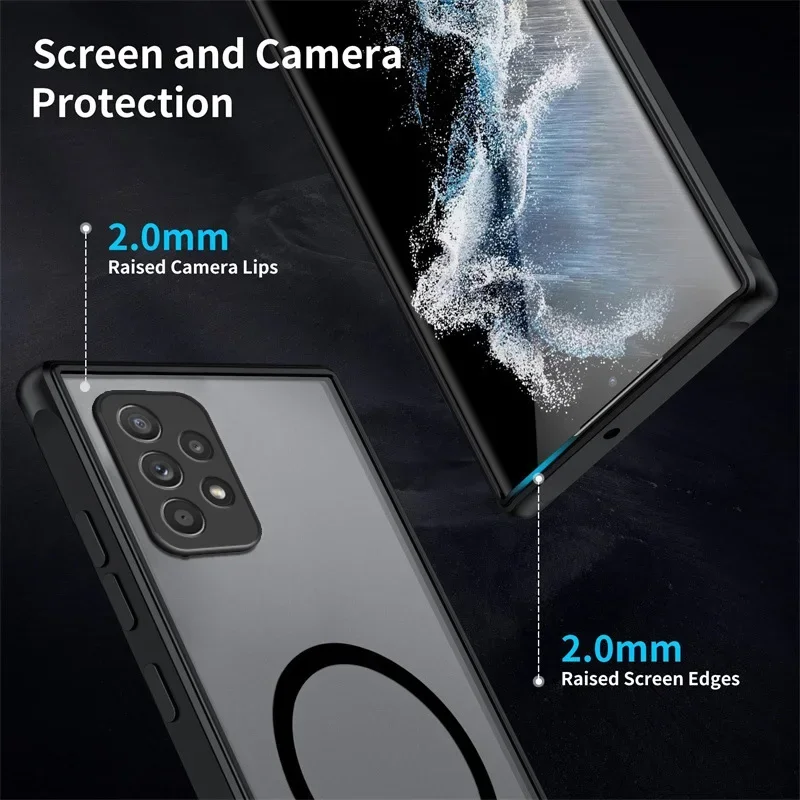 Translucent Magsafe Matte Phone Case