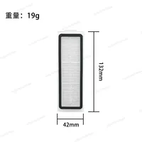 สําหรับ Xiaomi Mijia หุ่นยนต์สูญญากาศ M40S OV31CN อุปกรณ์เสริมหลัก Roller แปรงด้านข้าง HEPA FILTER Mop ฝุ่นอะไหล่ทดแทน 5
