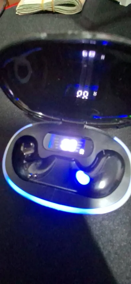 New X55 Bluetooth Wireless Headphones Earbuds Ear Hooks Bluetooth Earphones Bass Noise Reduction Earbuds HiFi Stereo Headsets photo review