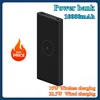 Power Bank 10000mAh WPB15PDZM USB C PD 22.5W Mi Powerbank 10W Qi Wireless Charger for iPhone13 12 Xiaomi 1