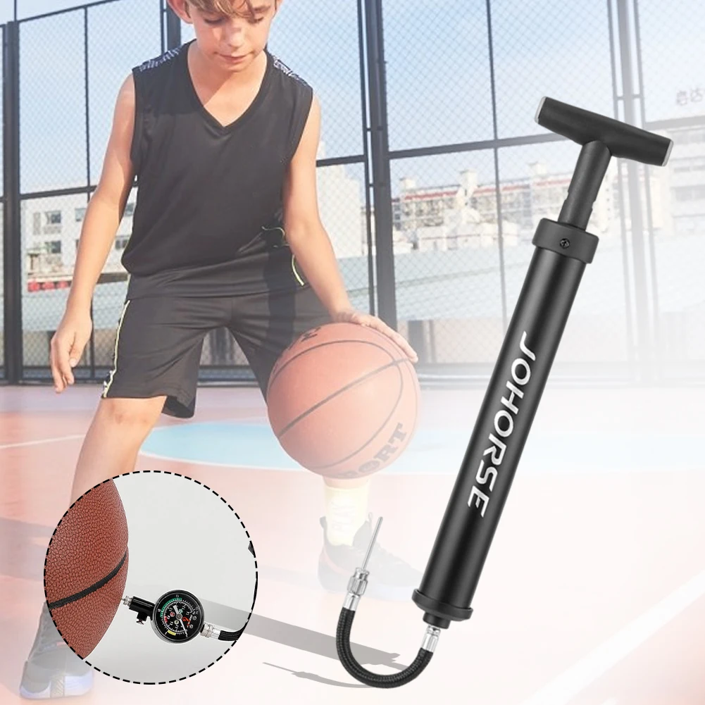 Pompe à Ballon Portable SZSHIMAO - Avec Aiguilles Et Buses | Pour Football, Basket, Volley