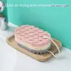 Three-layer Bath Sponge Body Brush Skin Clean Massage Cleaning Shower Brushes for Kids Adults Foam Scrubbing Towel Rope 5