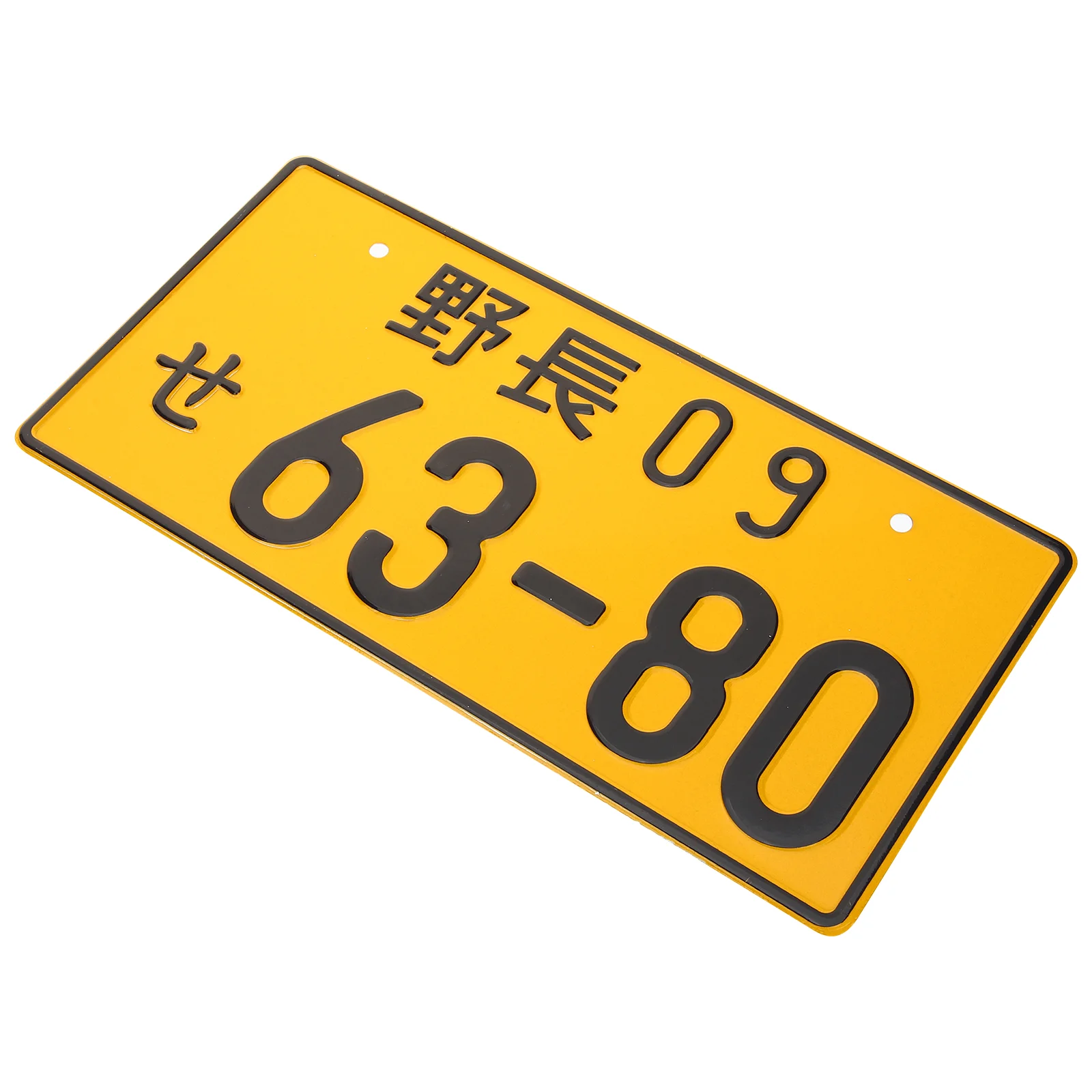 

Car Accessories Auto Number Plate Characters Numbers Japanese License Automatic