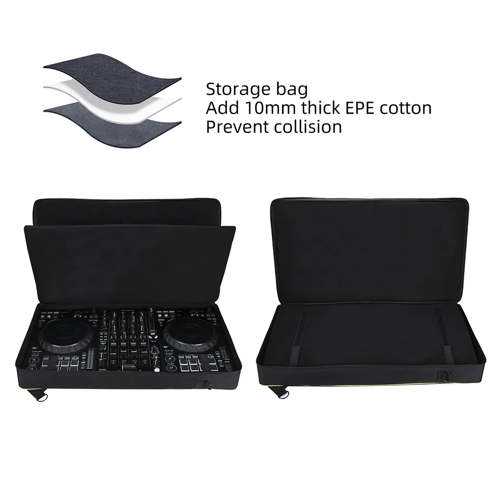 DJ Controller Case Carrying Case Shoulder Bag Backpack Shockproof Portable DJ Gig Bag for Pioneer DDJ-FLX10 DDJ-1000SRT DDJ1000 dj controller case