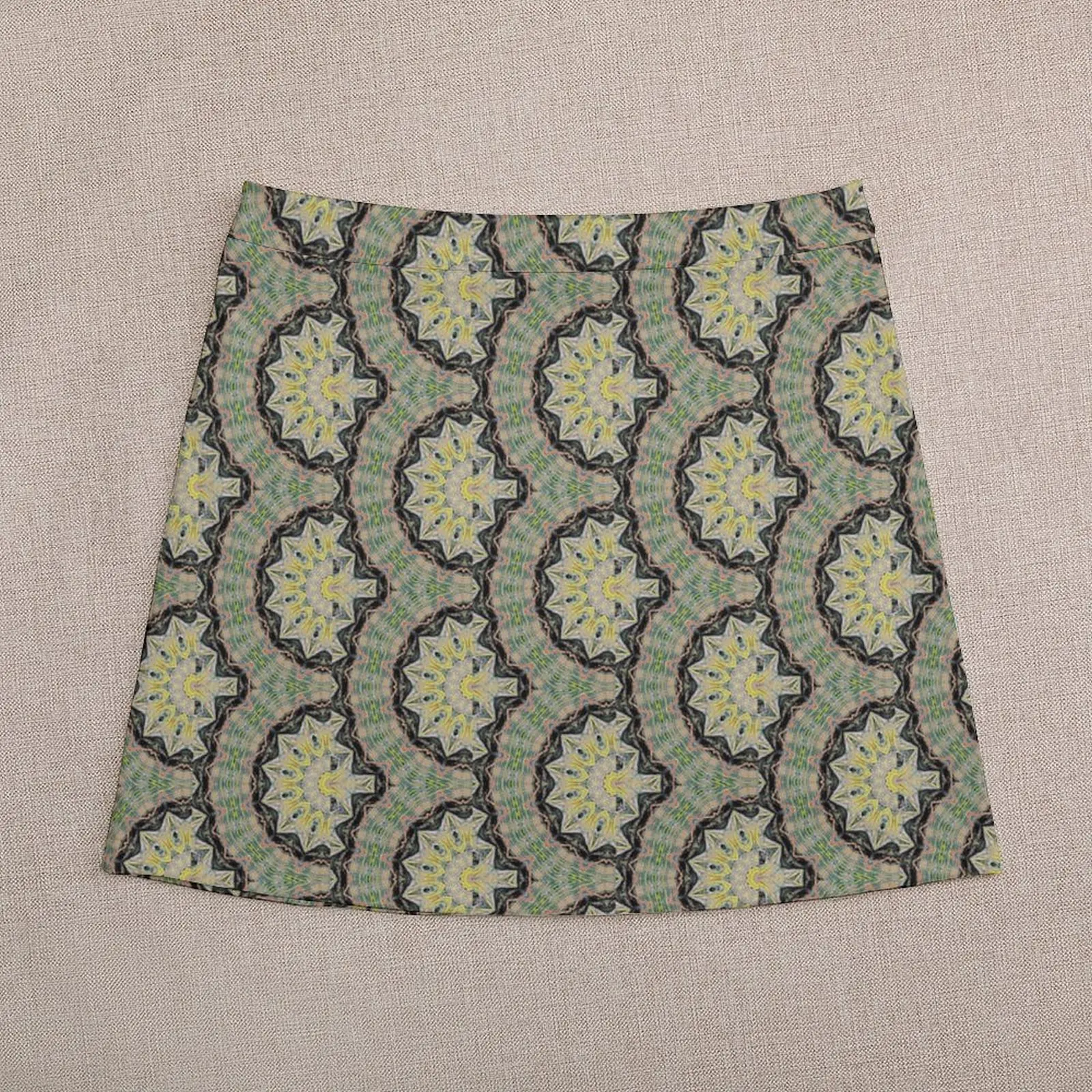 Black and Gold Mandala #2 Mini Skirt Skirt for girls dresses for prom women's golf wear summer