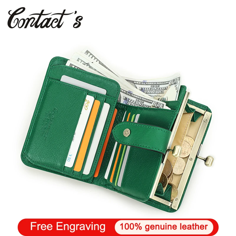 Small Wallet, Leather Coin Purse, Wallet, Short Female Wallet