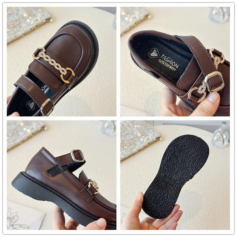 Soft Sole Classic Kids School Shoes for Autumn