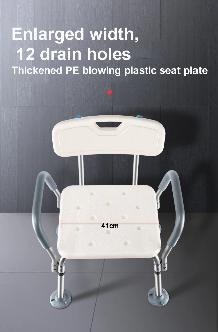 Bathroom And Shower Chair Elderly Folding Bath Chair Furniture Stool Shower Bench Non-slip Bath Chair 6 Gears Height Adjustable 9 Bathroom And Shower Chair Elderly Folding Bath Chair Furniture Stool Shower Bench Non-slip Bath Chair 6 Gears Height Adjustable 3