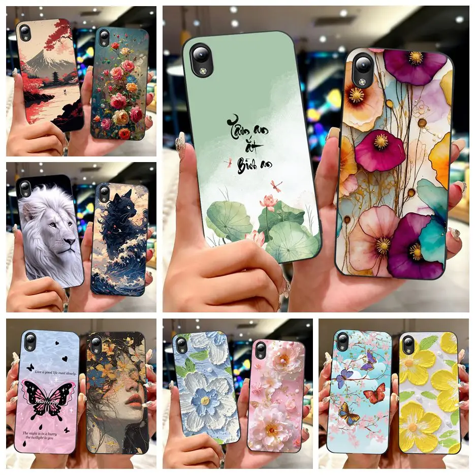 Stylish Painted Soft Silicone Phone Case Cover