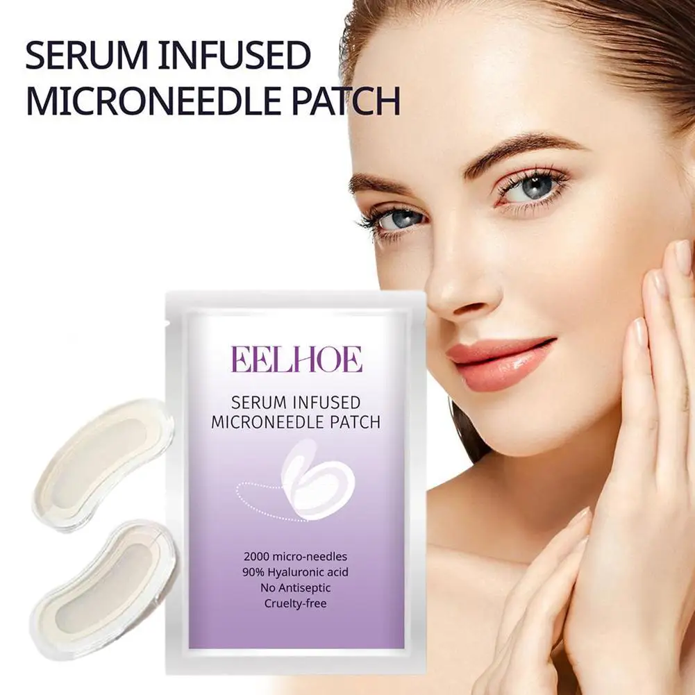 Micro-needle Under Eye Patch Eye Mask Anti-Wrinkle Eye Smooth Eye Circles Moisturizing Care Dark Crow's Patches Hydrating 2023