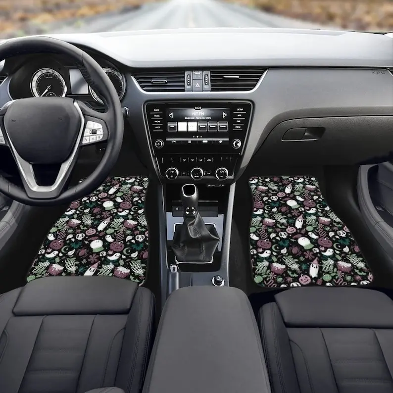 

Halloween Car Mats, Spooky Car Mats, Spooky Car Mats, Goth Car Mats, Witchy Car Mats, Witchcore Car Mats, Cottagecore Car Mats