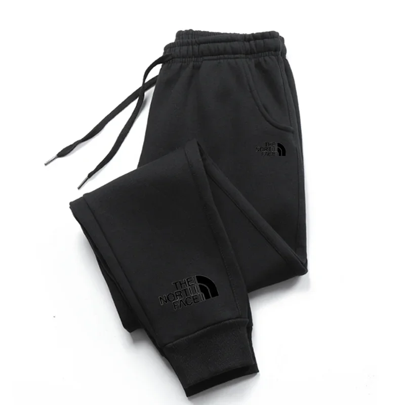 Fashion printed men's pants fall/winter new sports jogging pants fitness loose fitting clothes solid color clothes street casual pants sports pants casual sports pants printed pants