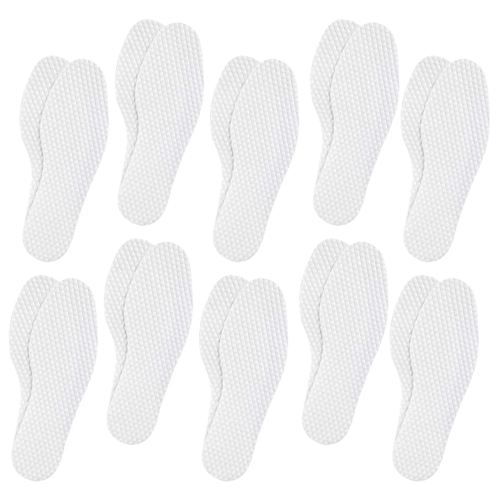 

10 Pairs Pairs) Deodorant Breathable Shoe Pads For Summer For Men Women of Foot Déodorant Comfortable Wood Pulp Relief