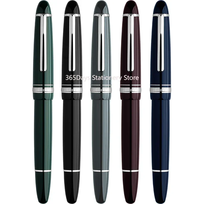 New Majohn P136 Fountain Pen Metal Copper Piston 0.4EF 0.5 F
