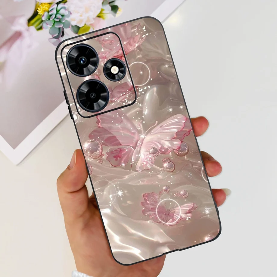 Cute Cartoon Luxury Soft Silicon Matte Phone Case Back Cover Capas