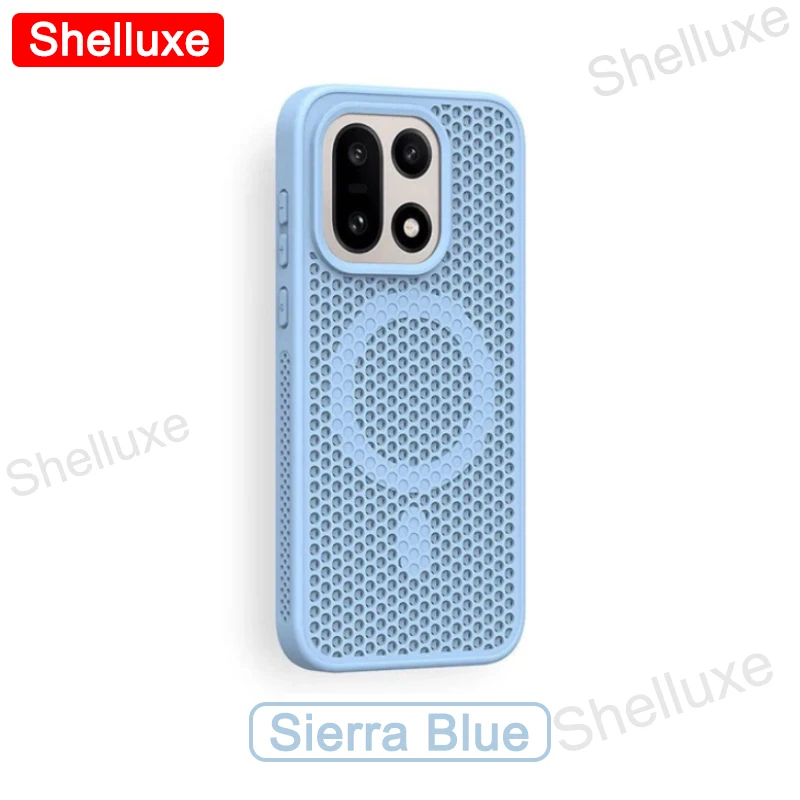 Magnetic Cooling Breathable Mesh Hard Case, Shelluxe Design