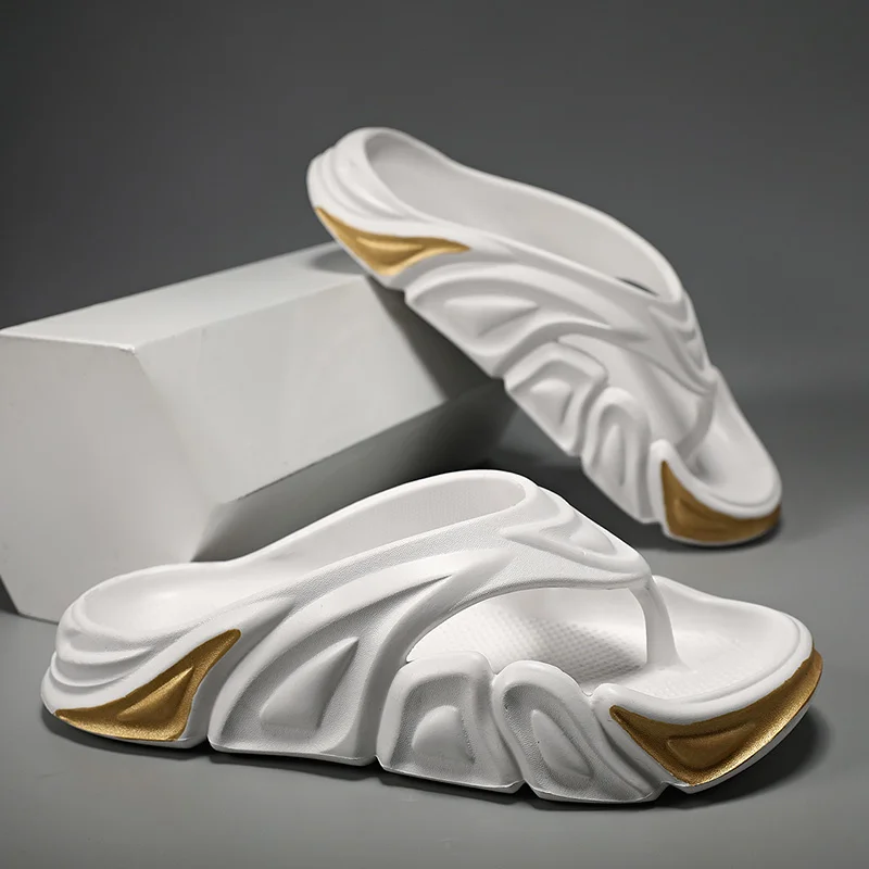 Pánské žabky, pohodlné, protiskluzové, letní pantofle, pantofle pro vnitřní i venkovní použití, měkké pěnové pantofle_voghion.com