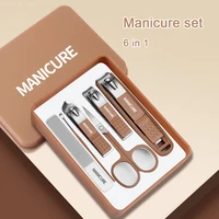 5/6 pcs Nail Clipper Set HighGrade Household Nail Clippers Men Women Universal Pedicure Tools Simple Portable EDC Nail Tools 2