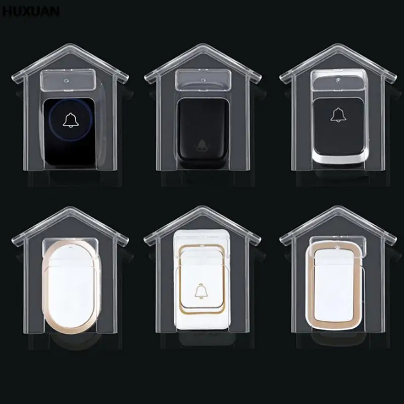 Waterproof Cover for Wireless Doorbell Access Control Rain Cover Protective Box Outdoor Doorbell wireless doorbell cover