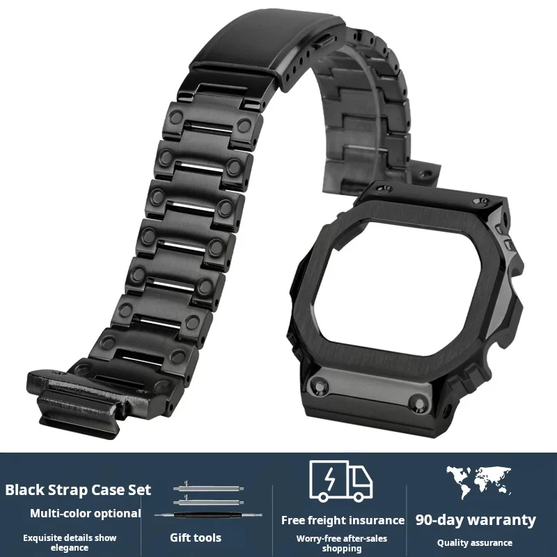 Steel Mod Kit Bezel Case Band G-SHOCK DW5600 GW-M5610 Modification