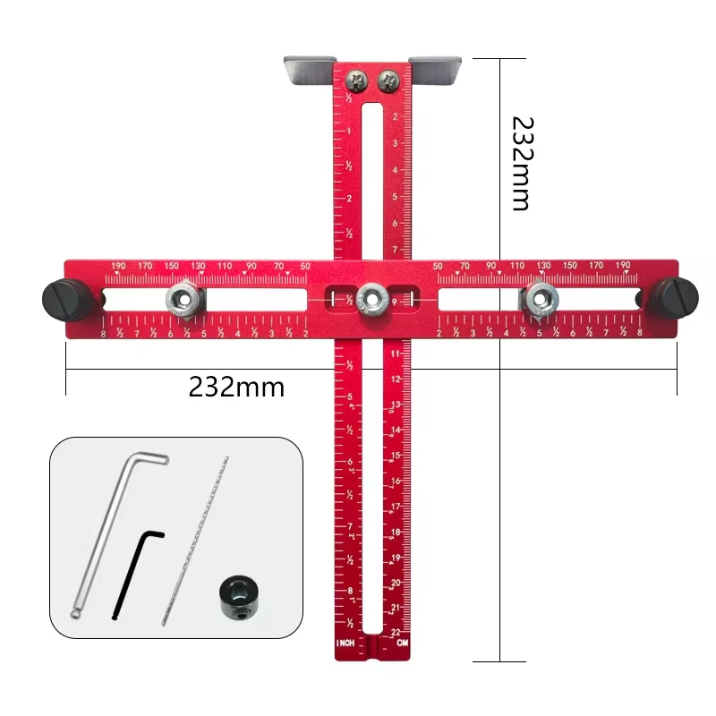 クロス LEIGH Jigs & Templates Cabinet Hardware Jig Tool – Adjustable