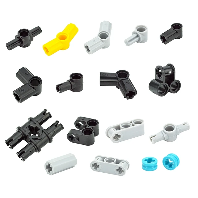DIY Technical Parts Axle Pin Connectors Building Blocks 32034 32015 32014 2853 3713 57515 14720 87082 MOC Bricks Educational Toy 3