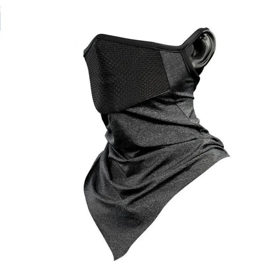 Face Mask Bicycle Scarf Bandage UV Resistant Breathable Ice Silk