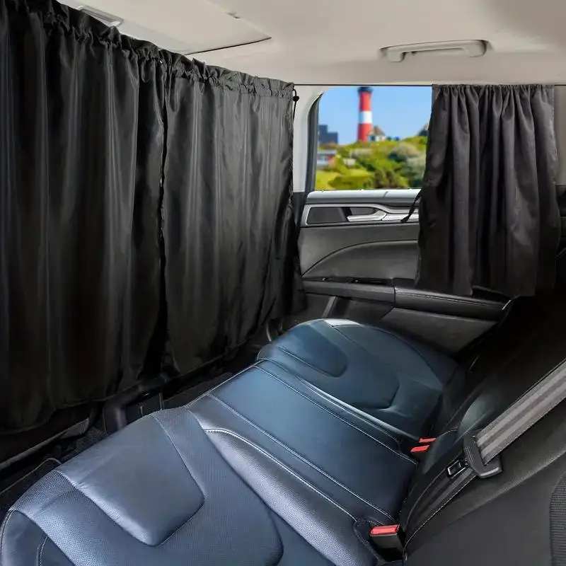 Car Curtains For Kids Baby Sleep Curtain Travel Privite Blocking Sun Uv Universal Side Window Sunshade Cover Full Surround Cover