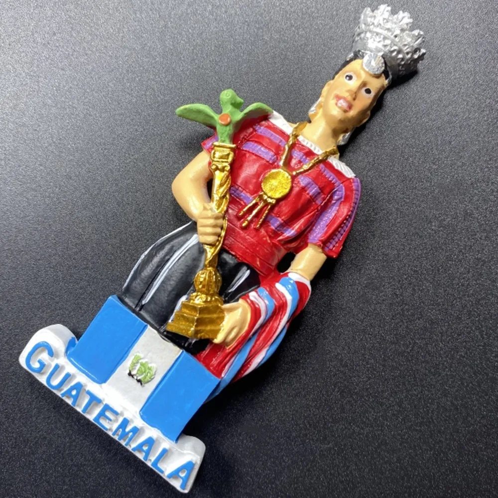 America Guatemala Fridge Magnets Tourism Souvenir Refrigerator Magnetic Sticker Collection Handicraft Gift magnetic fridge magnets magnetic sticker magnetic fridge stickers